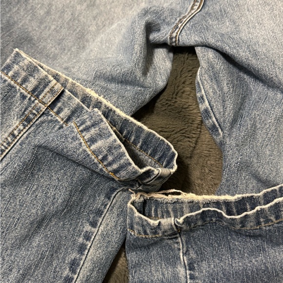 Baggy navy blue cargo jeans high state brand jeans - Picture 11 of 12